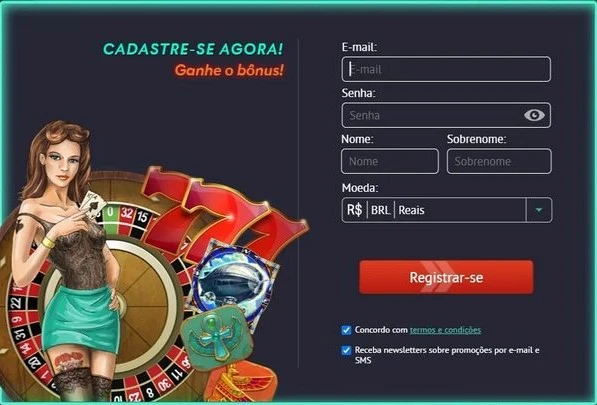 pinup registro casino Brasil